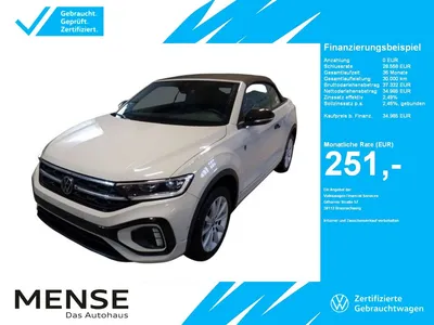 VW Volkswagen T-Roc Cabriolet 1.5 TSI DSG R-Line Karmann Editi im Leasing von Null-Leasing