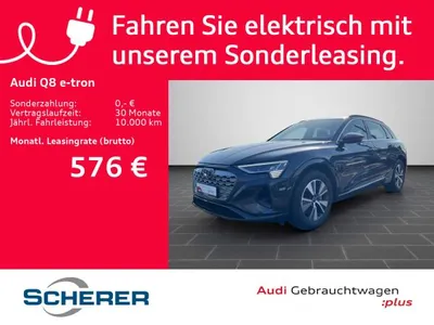 Audi Audi Q8 e-tron 55 MATRIX NAVI REMOTE PARK SITZBELÜFT. im Leasing von LeasingMarkt.de
