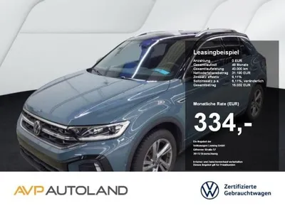 VW Volkswagen T-Roc 2.0 TDI DSG R-Line | NAVI | LED | AHK | im Auto Abo von LeasingTime