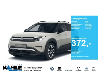 VW Volkswagen ID. Cross Life 52 kWh CarPlay CCS ACC AHK LED im Leasing von Null-Leasing