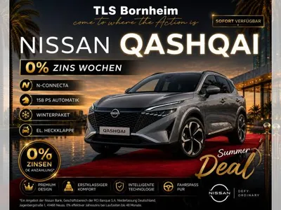 Nissan Nissan Qashqai N-CONNECTA *Privatkunde* grau 158 PS Autom. 360 Grad el. Heckklappe im Leasing von LeasingMarkt.de