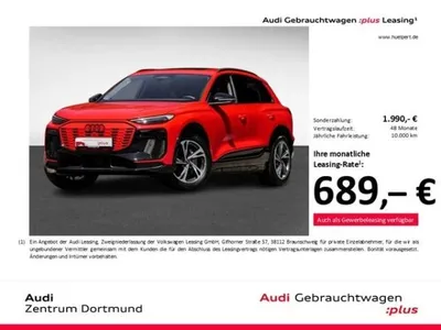 Audi Audi Q6 e-tron performance S LINE PANO AHK 360CAM 20Z im Auto Abo von LeasingMarkt.de