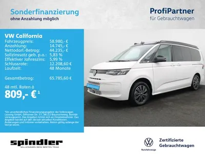 VW Volkswagen California Coast 2.0 TSI DSG / Standh, Navi, AHK im Leasing von LeasingMarkt.de