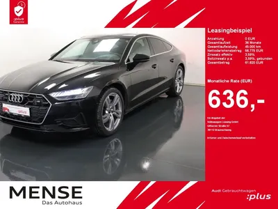 Audi Audi A7 Sportback 45 TDI quattro S tronic Matrix|AHK im Auto Abo von Null-Leasing