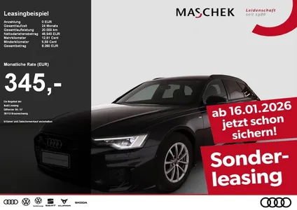 Audi Audi A6 Avant S line 40 TDI S tronic Matrix HUD Black im Auto Abo von Null-Leasing