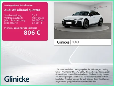 Audi Audi A6 allroad TDI quattro 220 kW NEUBESTELLUNG im Leasing von Null-Leasing