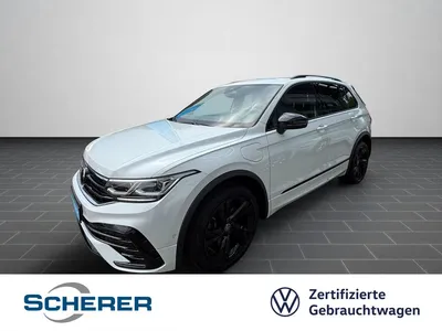 VW Volkswagen Tiguan R-Line 1.4 eTSI DSG 360° ACC DCC HUD LEDE im Auto Abo von Null-Leasing