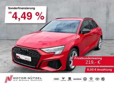 Audi Audi A3 Sportback 30 TDI S-LINE LED+SHZ+GRA+2xPDC+DAB im Leasing von Null-Leasing