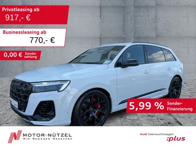 Audi Audi SQ7 TFSI QU MATRIX+NAVI+RFK+GRA+AIR+AHK+PANO+21" im Leasing von Null-Leasing