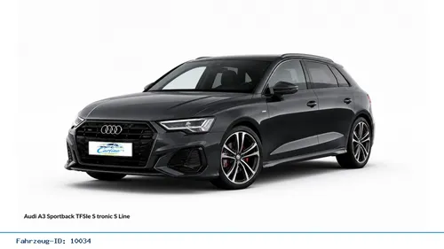 Audi Audi A3 Sportback TFSIe S tronic S Line im Auto Abo von Carfino