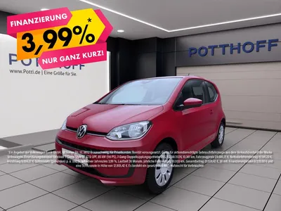 VW Volkswagen up! 1.0 MPI MOEV UP! KLIMA DAB+ BLUETOOTH im Leasing von Null-Leasing