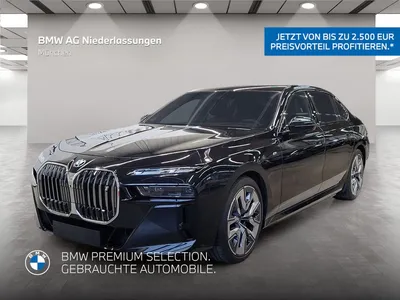 BMW BMW i7 xDrive60 Limousine M Sport Massage AHK Alarm im Leasing von Null-Leasing