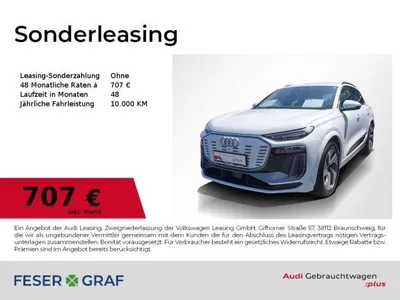 Audi Audi Q6 e-tron 55 qu. 2x S line 360° Matrix Tech plus im Auto Abo von LeasingMarkt.de