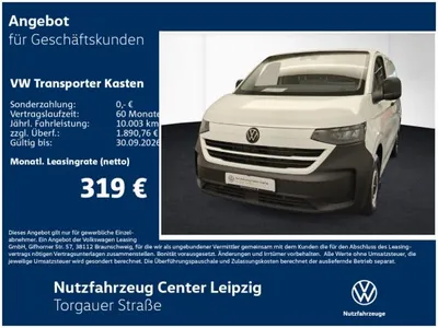 VW Volkswagen Transporter Kasten 4M Preisvorteil 9369€ im Leasing von LeasingMarkt.de