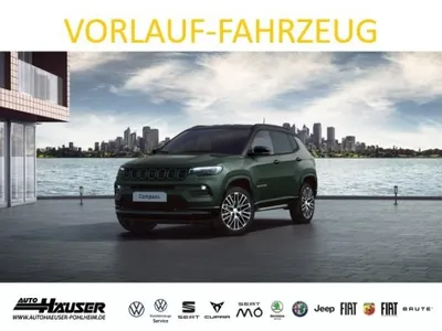 Jeep Jeep Compass e-Hybrid MY25 Summit 1.5 MHEV DCT PANO PREMIUM 360-KAMERA EL.HECKKL. SITZBELÜFT im Auto Abo von LeasingMarkt.de