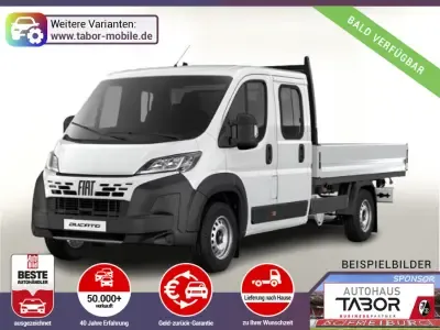 Fiat Fiat Ducato Pritsche DoKa 35 AT L4 7S TechP Temp Kam im Leasing von 9Drive