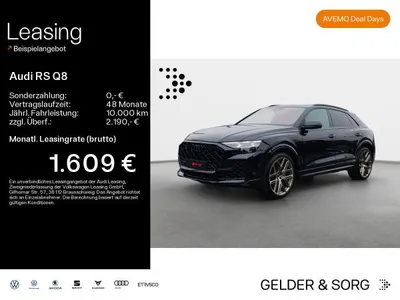 Audi Audi RS Q8 SUV performance AHK*305kmh*FahrwerkAdv*StHzg im Leasing von LeasingMarkt.de