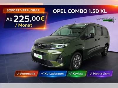 Opel Opel Combo 1.5 D Edition Automatik XL 5-Sitze|Navi|Kamera|Matrix im Leasing von LeasingMarkt.de