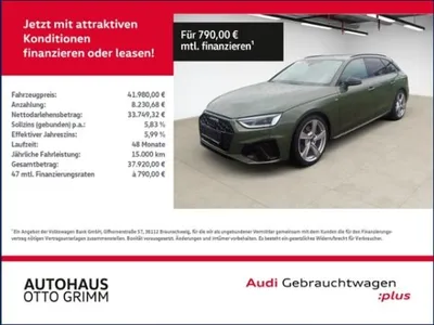 Audi Audi A4 Avant 35 TDI S line LED Navi B&O Sound im Auto Abo von LeasingMarkt.de