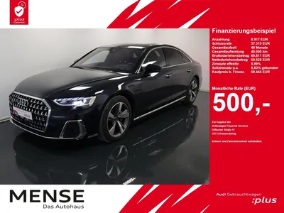 Audi Audi A8 50 TDI quattro |Matrix|Luft|Pano|ACC|STH|HUD im Leasing von Null-Leasing