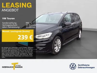 VW Volkswagen Touran 1.5 TSI R-LINE NAVI KAMERA VIRTUAL LED AS im Auto Abo von Null-Leasing