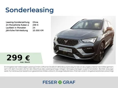 Cupra Cupra Ateca VZ 2.0 TSI DSG LED/Navi/AHK/Pano/ACC/Kessy im Leasing von LeasingMarkt.de