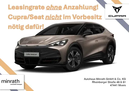 Cupra Cupra Tavascan 190 PS/58 kWh - ohne Cupra im Vorbesitz im Leasing von Null-Leasing