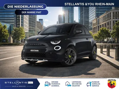 Abarth Abarth 500e Cabrio Turismo Navi LED JBL Sound Keyless im Leasing von Null-Leasing