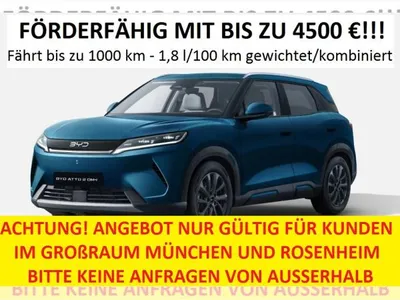 BYD BYD ATTO 2 Boost DM-i Förderfähig - 1000 km Reichweite im Auto Abo von LeasingMarkt.de