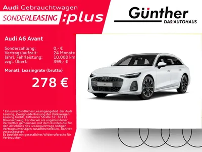 Audi Audi A6 Avant TDI QUATTRO++WINTERRÄDER+NEUES MODELL++ im Leasing von Null-Leasing