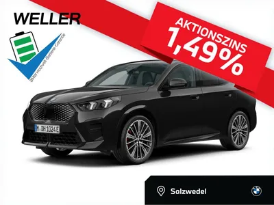 BMW BMW iX2 30 M SPORT PRO DAPr AHK HUD 20" Leas 489,-oA im Leasing von Null-Leasing