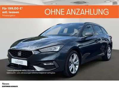 Seat Seat Leon Sportstourer FR TDI DSG AHK NAVI EINPARKHIL im Leasing von Null-Leasing