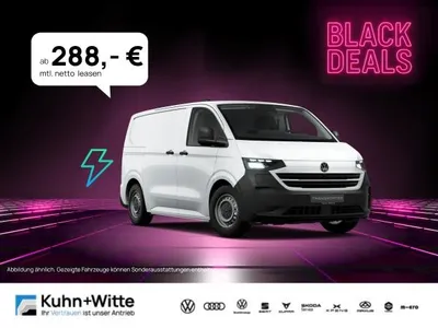 VW Volkswagen Transporter Der neue e-Transporter Kasten | 100 kW 64 kWh im Auto Abo von LeasingMarkt.de