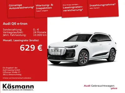 Audi Audi Q6 e-tron quattro 2x S line AHK HUD LUFT 360° B&O im Leasing von LeasingMarkt.de