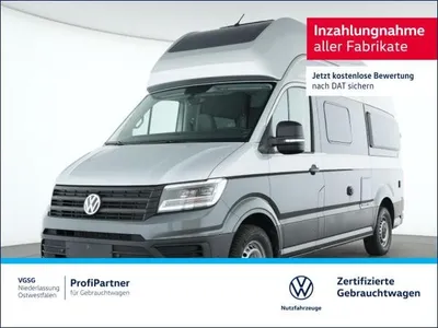 VW Volkswagen Grand California 600 ACC Rear View +3J. Garantie im Auto Abo von LeasingMarkt.de