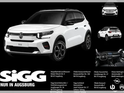 Citroen Citroën C3 🔥MAX/11 kW OBC/ Allwetterreifen / ELEKTRO🔥 im Auto Abo von LeasingMarkt.de