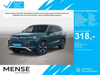 VW Volkswagen Tayron 2.0 TDI DSG Elegance CarPlay HUD Standhzg im Leasing von Null-Leasing