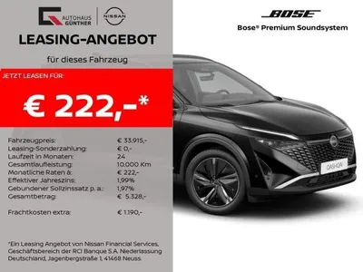 Nissan Nissan Qashqai TEKNA Automatik/Winter/ 360°/BOSE/HUD/LED/e-Power im Auto Abo von LeasingMarkt.de