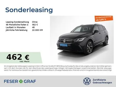 VW Volkswagen Tiguan Allspace R-Line 4M 2.0 TDI DSG Navi StHz im Auto Abo von LeasingMarkt.de