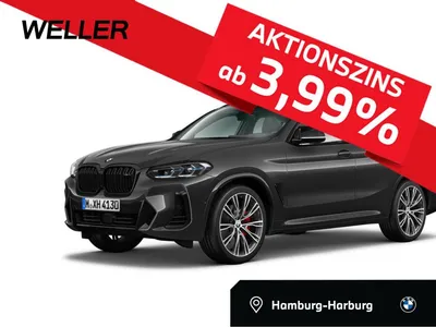 BMW BMW X4 M40d LivePro,Laser,AHK,Pano,21",St+Go,HUD,Kam im Auto Abo von Mobile.de