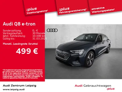 Audi AUDI Q8 e-tron 55 quattro advanced *Matrix*AIR*HuD* im Auto Abo von Null-Leasing