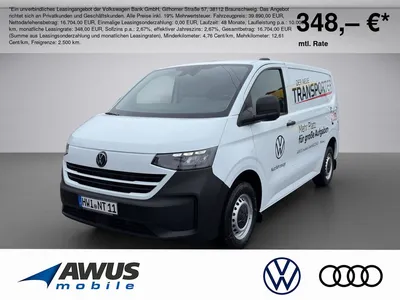 VW Volkswagen T7 Transporter Kasten im Leasing von Null-Leasing