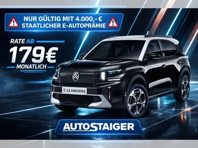 Citroen Citroën C3 Aircross ⚡️TEAM-D Elektromotor 113⚡️❗️Bestellfahrzeug❗️ im Leasing von LeasingMarkt.de