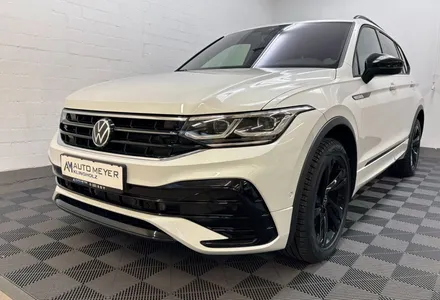 VW Volkswagen Tiguan Allspace R Line 2.0 TDI DSG Black Style 7 im Leasing von Null-Leasing