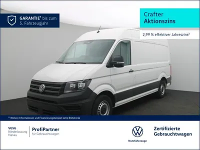 VW Volkswagen Crafter Kasten Mittel vorb.AHK Kamera Klima DAB+ im Leasing von LeasingMarkt.de