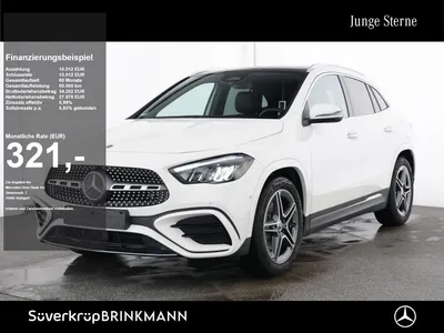 Mercedes Mercedes-Benz GLA 220 4M AMG AHK KAMERA PANO SPUR PDC SHD SHZ im Leasing von Null-Leasing