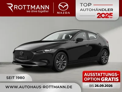 Mazda Mazda 3 2027 140ps CENTRE-Line NAVI KeyLess Qi ACC HUD im Leasing von Null-Leasing