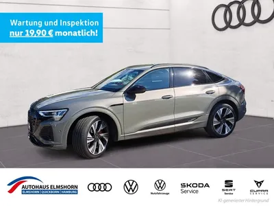 Audi Audi Q8 e-tron Sportback 55 quattro S line MATRIX 4xK im Leasing von Null-Leasing