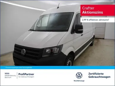 VW Volkswagen Crafter Kasten Lang Neues Modell Kamera Bluetooth im Auto Abo von LeasingMarkt.de