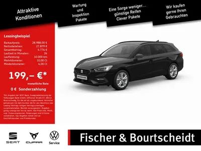 Seat Seat Leon 1.5 eTSI FR SHZ KAMERA NAVI ACC FACEL. LED im Auto Abo von Mobile.de